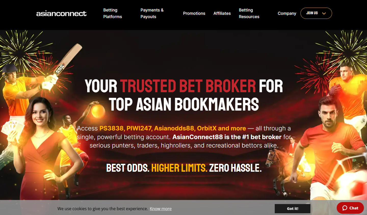 AsianConnect Dashboard Example