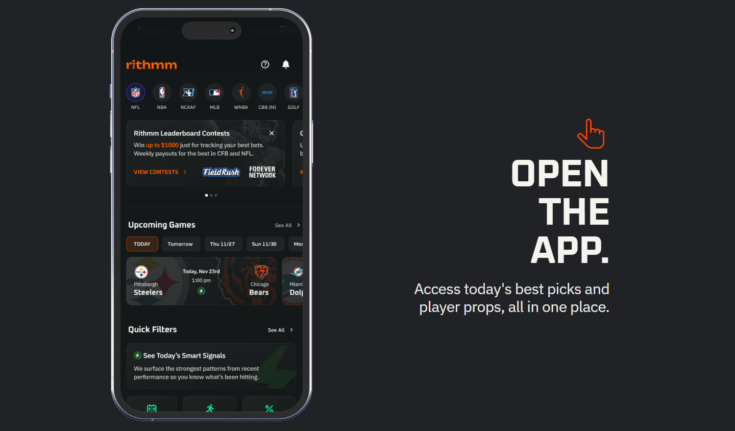 Rithmm Mobile App Example