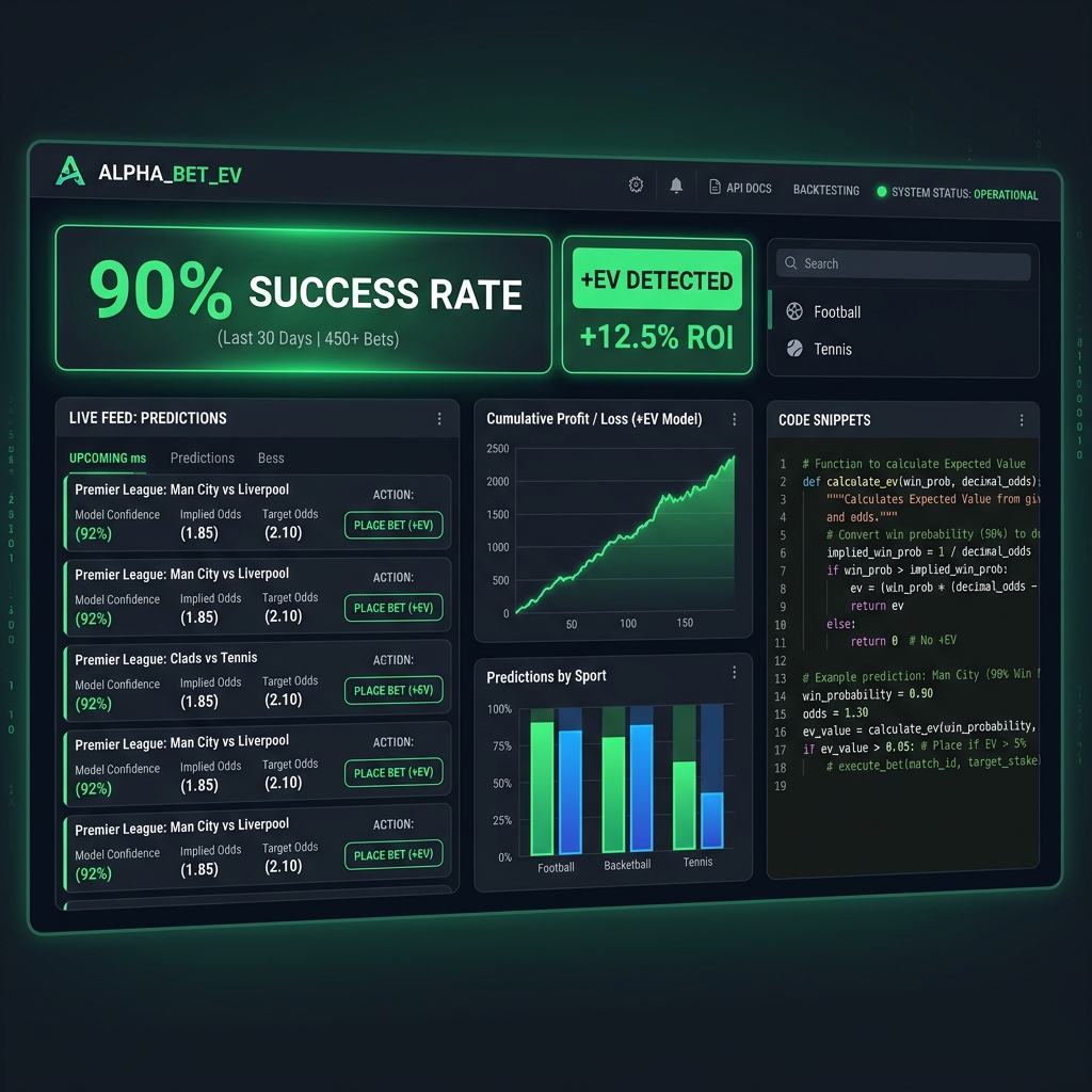 +EV Programmatic Betting Dashboard